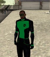 Green Lantern Gimp Suit For CJ